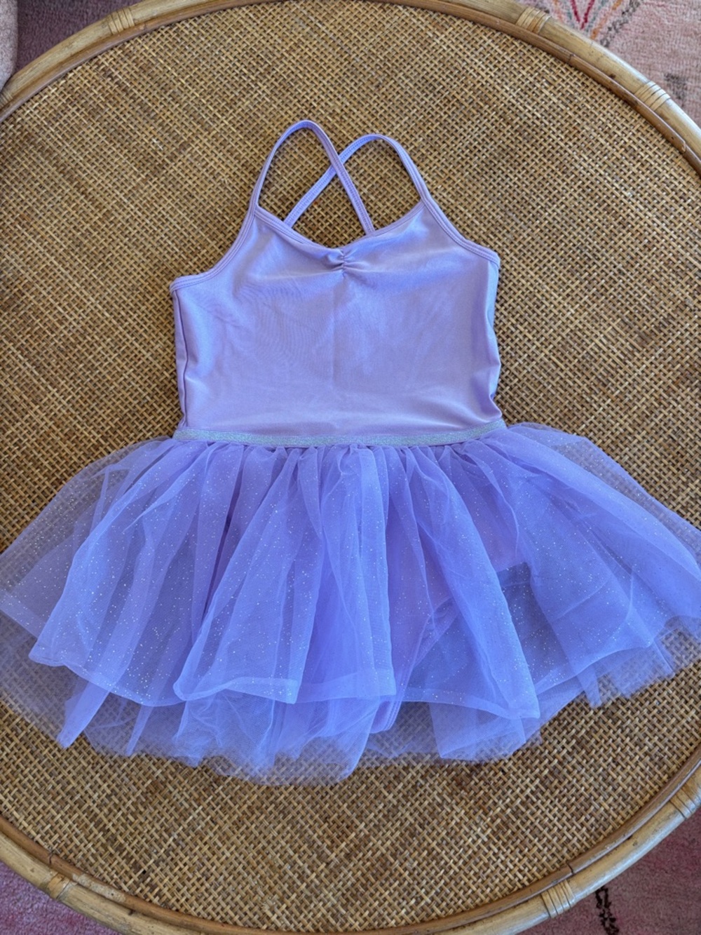 Adorable H&M Lavender Sparkle Tutu Dress - NWOT 6/8
